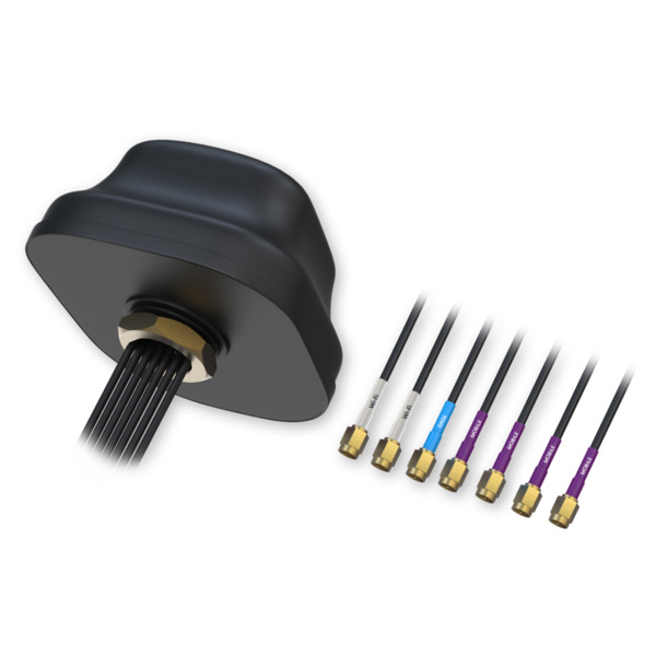 Teltonika PR1KC640 Antena Teltonika 5G COMBO MIMO Móvil/GNSS Wi-Fi de techo SMA