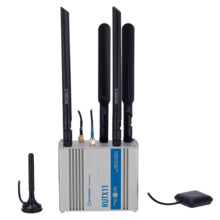 Teltonika Router 4G Industrial - Dual SIM 4G Cat 6 - Wi-Fi 5 - Bluetooth LE 4.0 - Posicionamiento GNSS - 4 puertos Ethernet RJ45