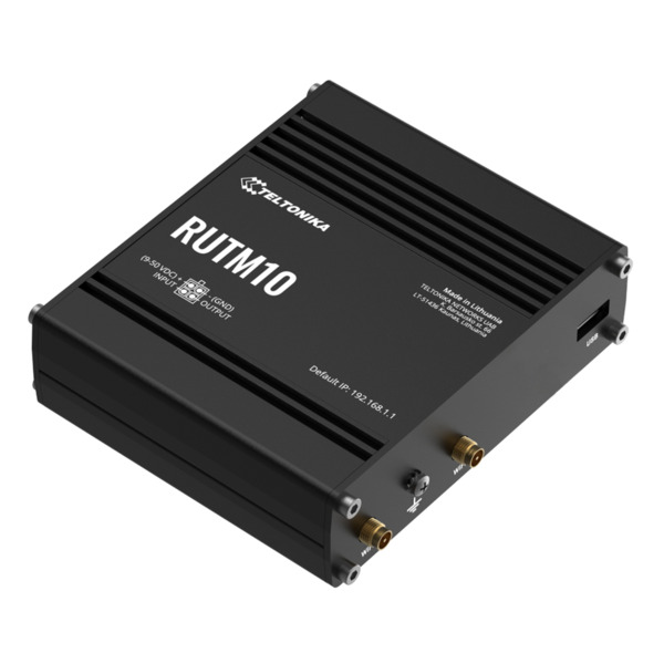 Teltonika RUTM10 Router Teltonika Industrial Wi-Fi5 4xRJ45 Gigabit USB 1xDigital I/O
