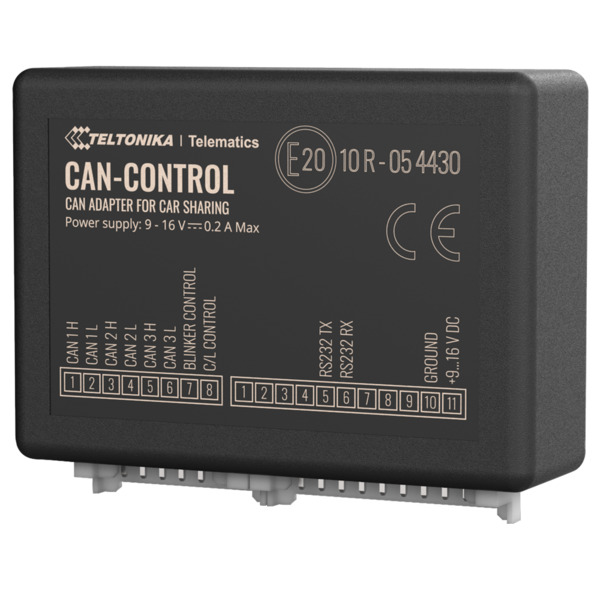 TELTONIKA TK-CAN-CONTROL Adaptador CAN - Teltonika - Compatible con vehículos ligeros - Ver especificaciones para compatibilidad