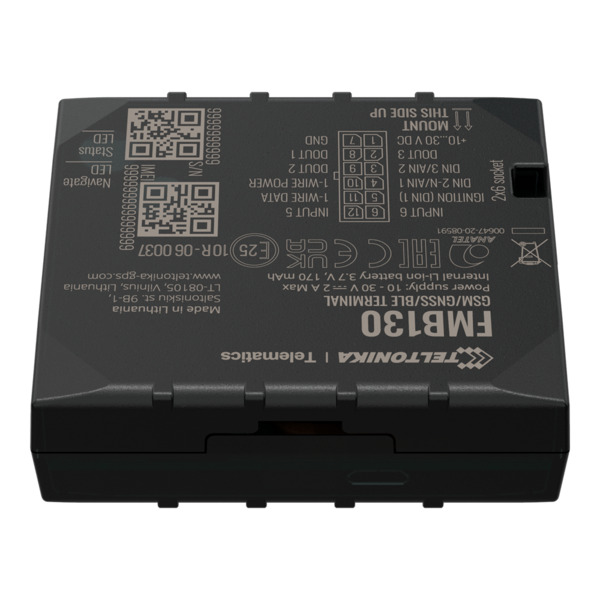 TELTONIKA TK-FMB130 Tracker avanzado para vehículos - Conexión cableado interno - Instalación oculta bajo salpicadero - 2G y BLE (3)