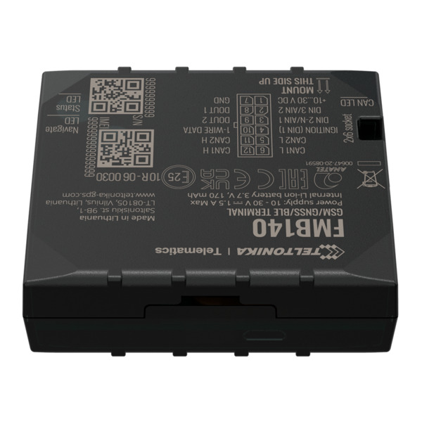 TELTONIKA TK-FMB140 Tracker avanzado para vehículos - Conexión cableado interno - Instalación oculta bajo salpicadero - 2G y BLE (3)