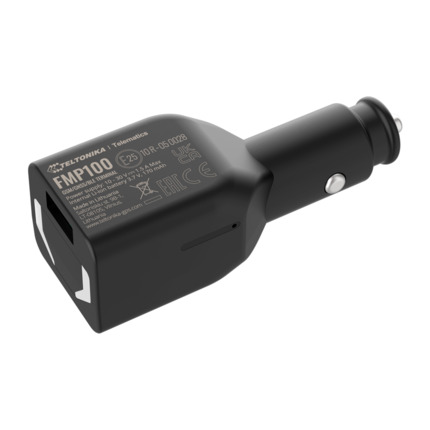 Comprar TELTONIKA TK-FMP100 Tracker Plug & Play para vehículos - Conexión toma de mechero - Instalación rápida y accesible - 2G y BLE para TK-EYE - Nano-SIM - Botón para generación de eventos