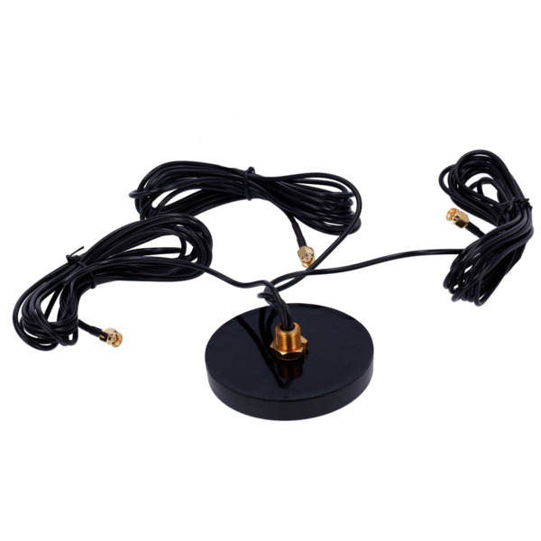 TELTONIKA TK-PR1KCS28 Teltonika Antena - Combo LTE/Wi-Fi/GNSS - Montaje techo vehículo - Conectores SMA - Certificado para exter (3)