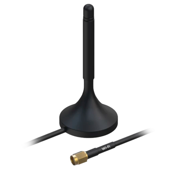 TELTONIKA TK-PR1KRF30 Teltonika - Antena Magnética WiFi - Frecuencia 2400~2500 MHz - Conector RP SMA Macho - Impedancia 50 ohmi