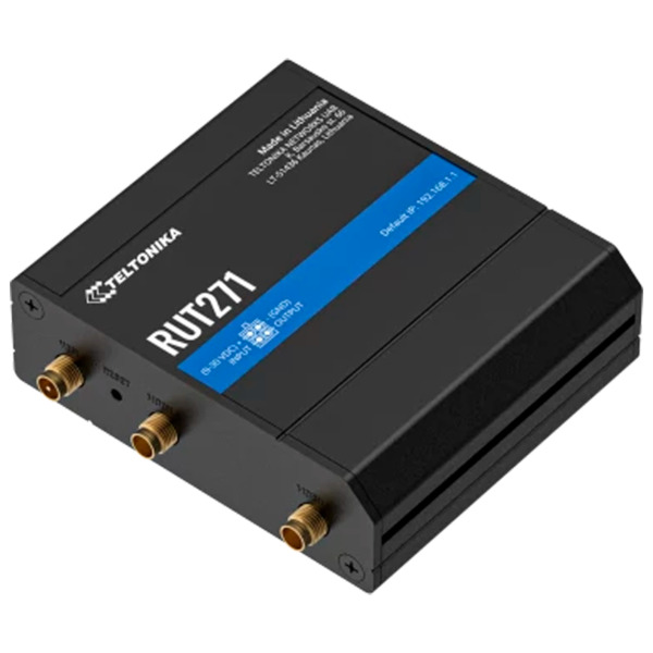 TELTONIKA TK-RUT271 Teltonika Router Redcap 5G Industrial - 2 puertos Ethernet RJ45 Fast Ethernet - Redcap 5G hasta 223Mbps - 1x (3)