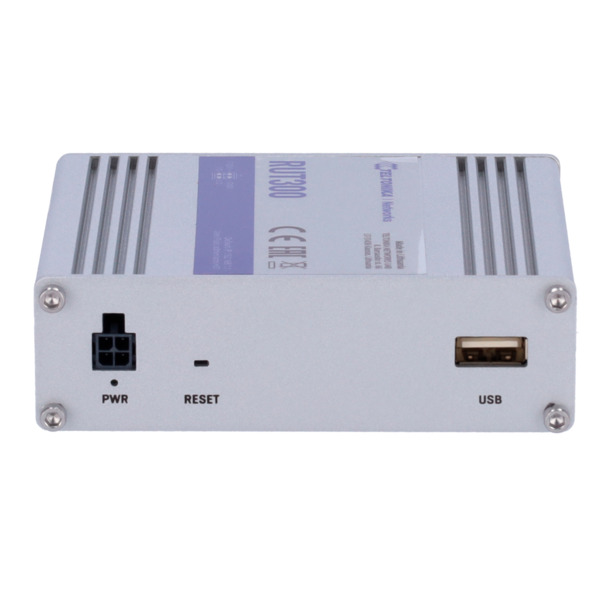 TELTONIKA TK-RUT300 Teltonika Router Industrial - 5 puertos Ethernet RJ45 Fast Ethernet - USB 2.0  - 2x Entradas + 2 Salidas Dig (3)