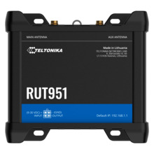 TELTONIKA TK-RUT951-POE+ Teltonika Router 4G Industrial - 4 puertos Ethernet RJ45 Fast Ethernet - 4 puertos PoE 802.3af/at Máxim
