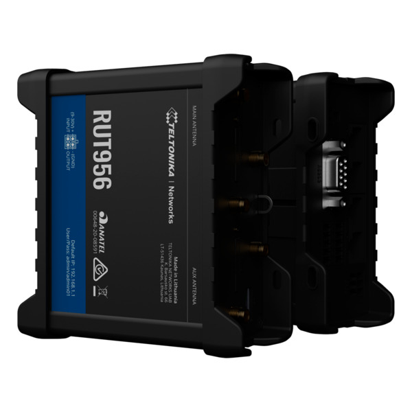 TELTONIKA TK-RUT956 Teltonika Router 4G Industrial - 4 puertos Ethernet RJ45 Fast Ethernet - Dual SIM 4G (LTE) Cat 4 hasta 150Mb (5)