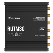TELTONIKA TK-RUTM30 Teltonika Router 5G Industrial - 5G Sub-6Ghz SA/NSA  - Dual SIM  - Wi-Fi 5 - eSIM - 2 puertos Ethernet RJ45
