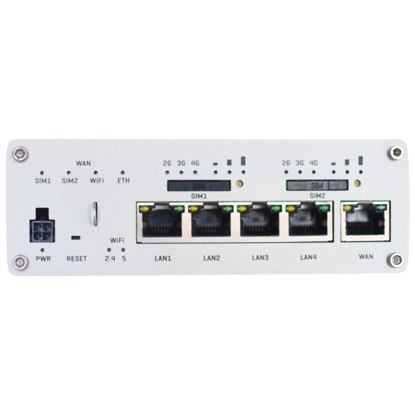 TELTONIKA TK-RUTX12 Teltonika Router 4G Industrial - Doble Módem 4G Cat 6 Dual SIM  - Wi-Fi 5 - Bluetooth LE 4.0 - Posicionamien (5)