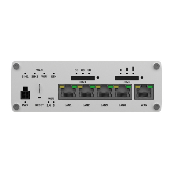 TELTONIKA TK-RUTX50 Teltonika Router 5G Industrial - 5G Sub-6Ghz SA/NSA  - Doble Módem Dual SIM  - Wi-Fi 5 - Posicionamiento GNS (7)