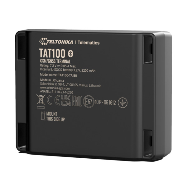 TELTONIKA TK-TAT100 Tracker autónomo de seguridad personal Teltonika - Batería interna - Hasta 4 años de duración - Totalmente p