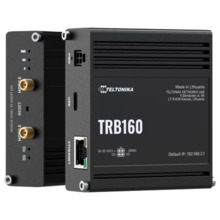 TELTONIKA TK-TRB160 Teltonika Gateway 4G Industrial - 4G Cat 4 / 3G / 2G - Puerto Ethernet RJ45 10/100/1000Mbps - Diseño Compact