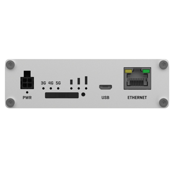 TELTONIKA TK-TRB500 Teltonika Gateway 5G Industrial - 5G Sub-6Ghz SA/NSA   - Compatible con 4G/3G - Puerto RJ45 10/100/1000Mbps (3)