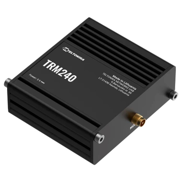 TELTONIKA TK-TRM240 Teltonika Módem 4G Industrial - 4G Cat 1 / 3G / 2G - Conector Micro USB - Diseño Compacto (3)