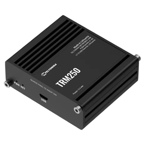 TELTONIKA TK-TRM250 Teltonika Módem LTE Industrial - LTE Cat-M1/NB-IoT/EGPRS - Conector Micro USB - Diseño Compacto (1)