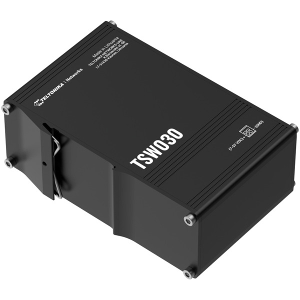 TELTONIKA TK-TSW030 Teltonika Switch No gestionable Industrial - 8 puertos Ethernet RJ45 Fast Ethernet - Rugerizado Carcasa Alum (7)