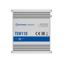 TELTONIKA TK-TSW110 Teltonika Switch No gestionable Industrial - 5 puertos Ethernet RJ45 Gigabit - Rugerizado Carcasa Aluminio -