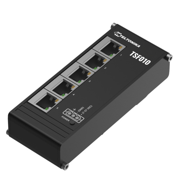 Teltonika TSF010 Switch Teltonika Industrial compacto 5 puertos 10/100 No_Manejable