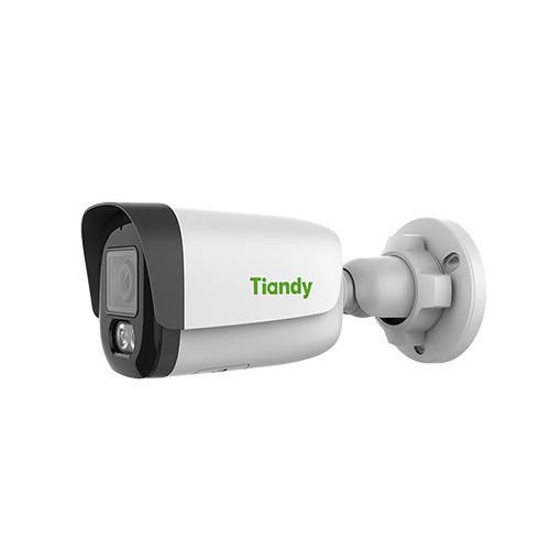 TIANDY TC-C34WS 2.8 Cámara bullet IP 4Mpx, óptica fija 2.8 mm, IR 50m, Colormaker, WDR, SD, micrófono, IP67, 12Vdc/PoE.