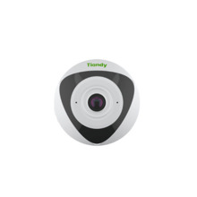 TIANDY TC-C35VN 1.4 Cámara hemisférica fisheye 360 IP 5Mpx, óptica fija 1.4mm, IR 30m, SD, micrófono, 1E/1S audio/alarma, solo p