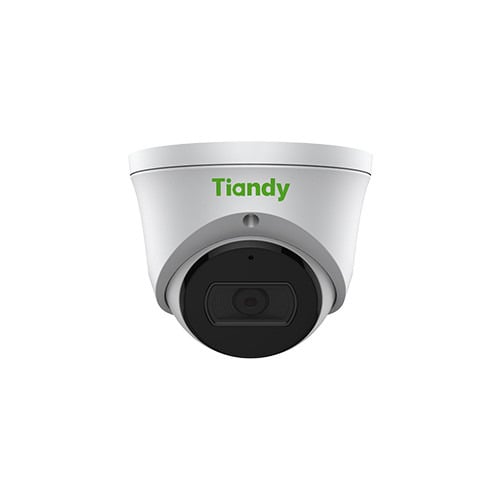 TIANDY TC-C38XS 2.8 Mini-domo turret IP 8Mpx, óptica fija 2.8 mm, IR 30 m Starlight, WDR, SD, micrófono, IP67, 12 Vdc/PoE.