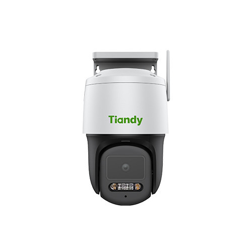 TIANDY TC-H334S W 4 Domo PT IP 3Mpx, óptica fija 4mm, IR 50 m + luz blanca 15m, Colormaker, SD, micrófono, IP66, 12Vdc. Wi-Fi. (