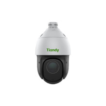 TIANDY TC-H354S Domo PTZ IP 5Mpx, zoom x23, IR 150m, Starlight, WDR, IA humano/vehiculo, SD, IP66, 12 Vdc/PoE+. Soporte pared TC