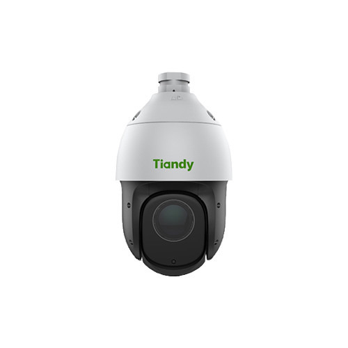 TIANDY TC-H354S Domo PTZ IP 5Mpx, zoom x23, IR 150m, Starlight, WDR, IA humano/vehiculo, SD, IP66, 12 Vdc/PoE+. Soporte pared TC