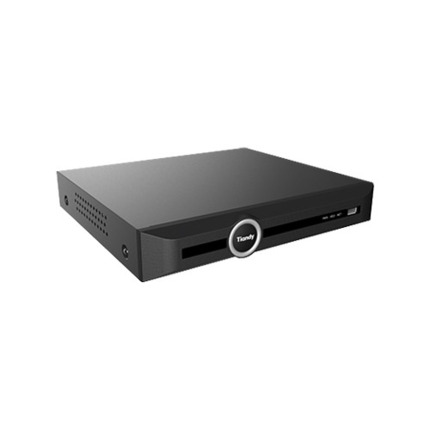 Comprar TC-R3110 NVR de 10ch con switch PoE 8ch, compatible con cámaras de hasta 8Mpx, 10/100 Mbps, H.265, 1 HDD 10 TB (no incluido), HDMI/VGA.
