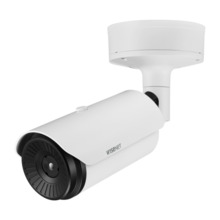 TNO-3050T Cámara bullet térmica IP, óptica fija 35 mm, 6.3º apertura H, 320 x 240, 60mK, 12um, analíticas VCA, E/S alarma/audio,