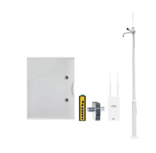 Townet SAM-4805 SAM-4805 Kit alimentación farolas. 1x Caja para farolas SAM-4798. 1x Switch POE gestionable L2 de 4 POE Gigabit