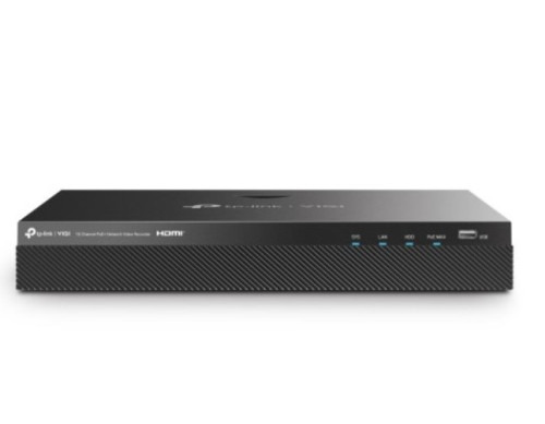 TP-LINK 16 CHANNEL POE+ NETWORK VIDEO RECORDER SPEC:4K HDMI VIDEO OUTPUT & 16MP DECODING CAPACITY 24/7 CONTINUOUS RECORDING 16-C