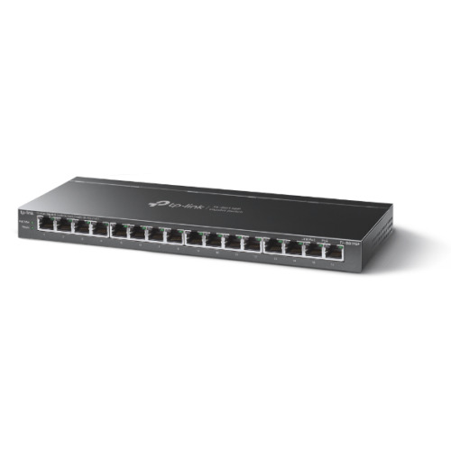 TP-LINK 16-PORT GIGABIT DESKTOP SWITCH WITH 16-PORT POE+. TL-SG116P (2)