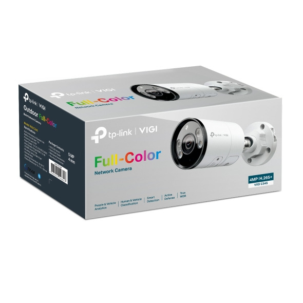 TP-LINK 4MP FULL-COLOR 1/2.7“PROGRESSIVE SCAN CMOS F1.6, 2.8/4/6 MM COLOR: 0.005 LUX 0 LUX WITH IR/WHITE LIGHT H.265+/H.264+/ H. (4)