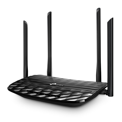 TP-LINK Archer C6 router inalámbrico Ethernet rápido Doble banda (2,4 GHz / 5 GHz) Blanco (1)