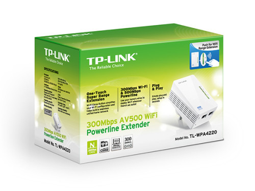 TP-Link AV500 300 Mbit/s Ethernet Wifi Blanco TL-WPA4220 (5)