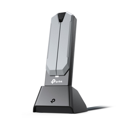 TP-LINK BE6500, INALAMBRICO, USB, WLAN, WI-FI 7 (802.11BE), 2882 MBIT/S, GRIS