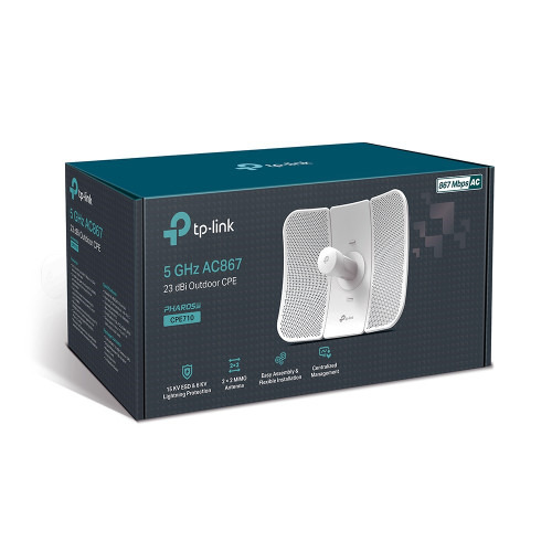 TP-LINK CPE710 punto de acceso inalámbrico 867 Mbit/s Blanco Energía sobre Ethernet (PoE) (3)