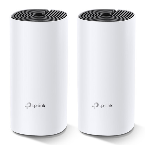 TP-LINK Deco M4(2-pack) router inalámbrico Doble banda (2,4 GHz / 5 GHz) Gigabit Ethernet Negro, Blanco (1)