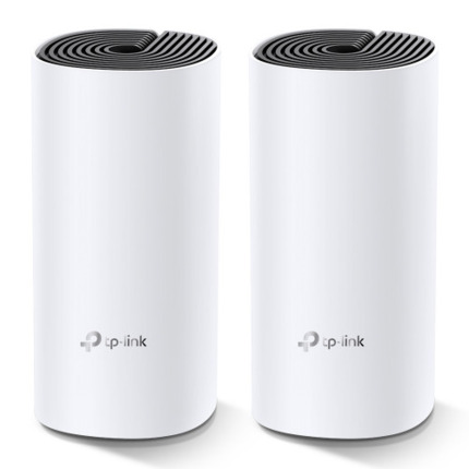Comprar TP-LINK Deco M4(2-pack) router inalámbrico Doble banda (2,4 GHz / 5 GHz) Gigabit Ethernet Negro, Blanco