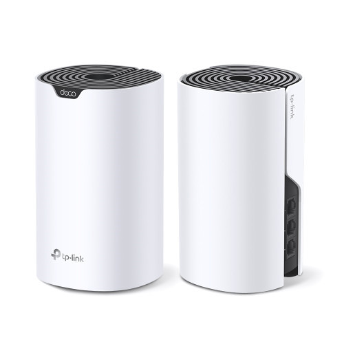 TP-Link DECO S7 (2-Pack) Doble banda (2,4 GHz / 5 GHz) Wi-Fi 5 (802.11ac) Blanco 3 Interno (2)