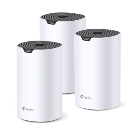 Comprar TP-Link Deco S7 (3-pack) Doble banda (2,4 GHz / 5 GHz) Wi-Fi 5 (802.11ac) Blanco, Negro Interno