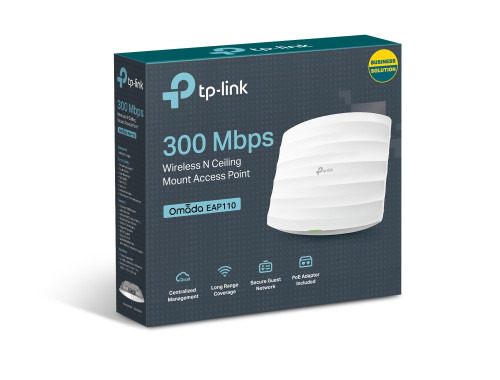 TP-LINK EAP110 300 Mbit/s Energía sobre Ethernet (PoE) Blanco (7)