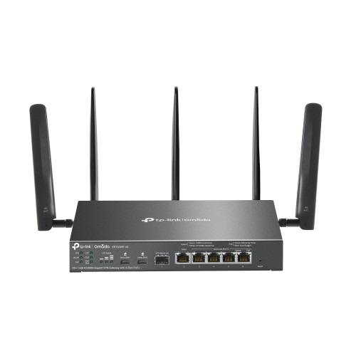 TP-Link ER706WP-4G router inalámbrico Gigabit Ethernet Doble banda (2,4 GHz / 5 GHz) Negro (1)