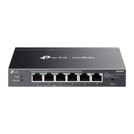 Comprar TP-LINK ES206GP Omada 6-Port Gigabit Easy Managed Switch with 4-Port PoE+