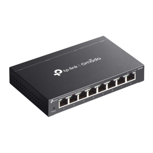 TP-Link ES208G switch Gestionado Gigabit Ethernet (10/100/1000) Negro (4)