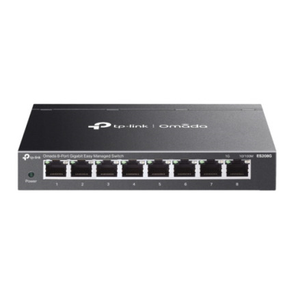 Comprar TP-Link ES208G switch Gestionado Gigabit Ethernet (10/100/1000) Negro