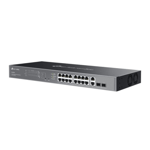 TP-Link ES220GMP switch Gestionado Gigabit Ethernet (10/100/1000) Energía sobre Ethernet (PoE) Negro (3)